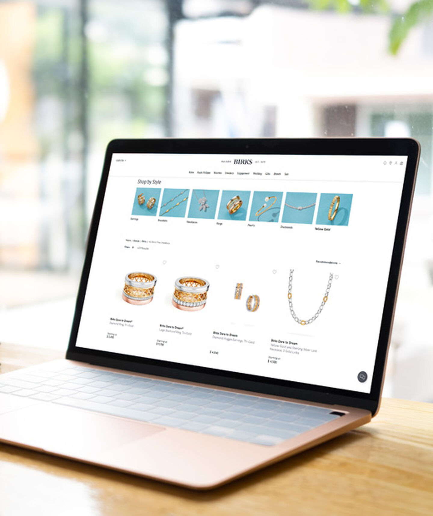 Maison Birks website.