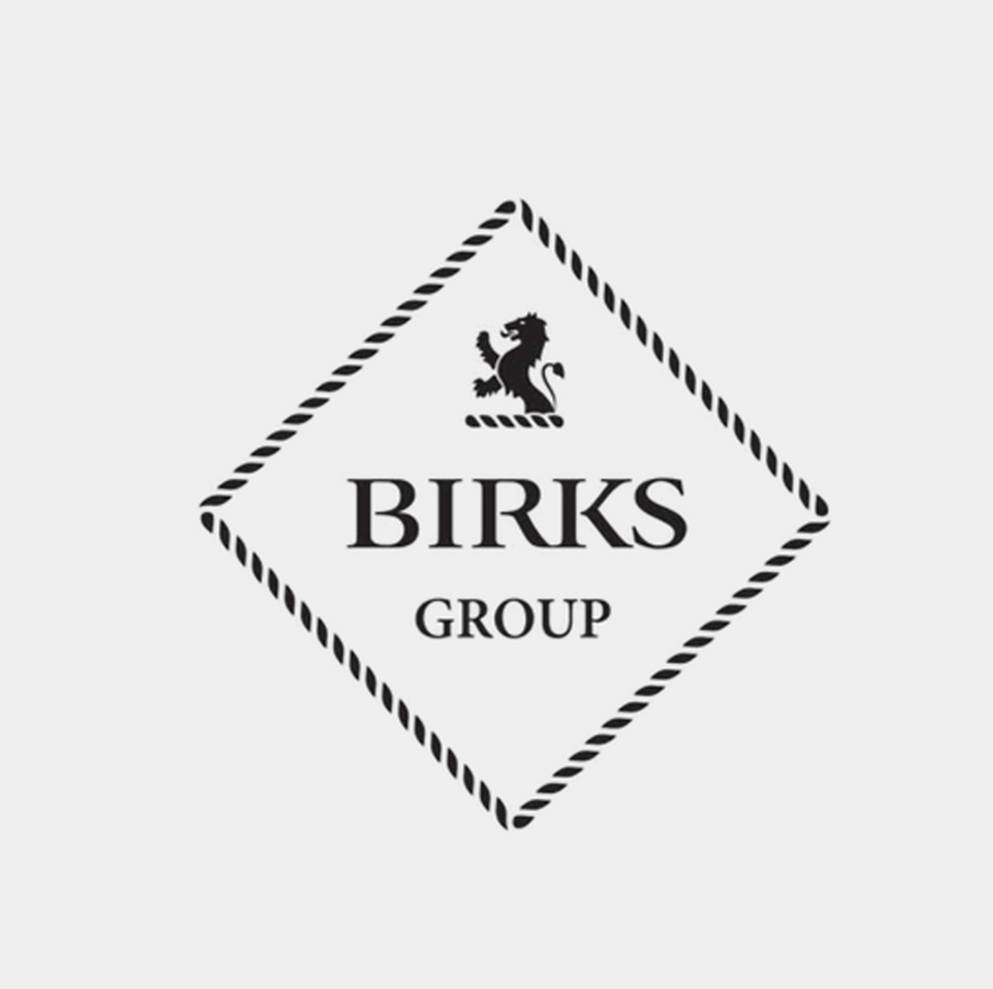 Birks group Logo on grey background
